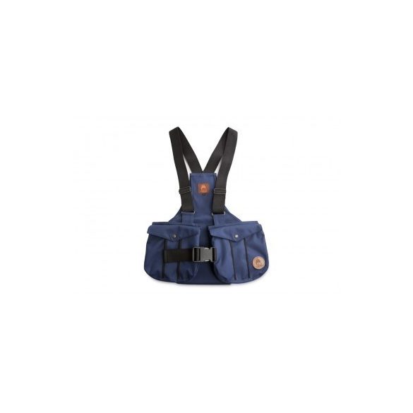 Firedog Dummytartó mellény Trainer M navy blue with plastic buckle