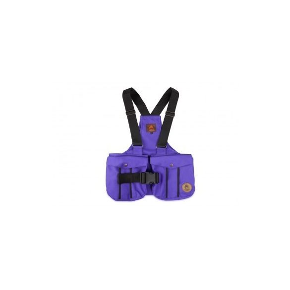 Firedog Dummytartó mellény Trainer XL violet with plastic buckle