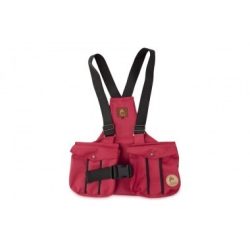   Firedog Dummytartó mellény Trainer M wine with plastic buckle