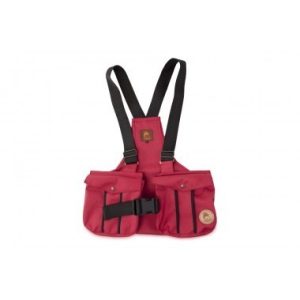 Firedog Dummytartó mellény Trainer M wine with plastic buckle