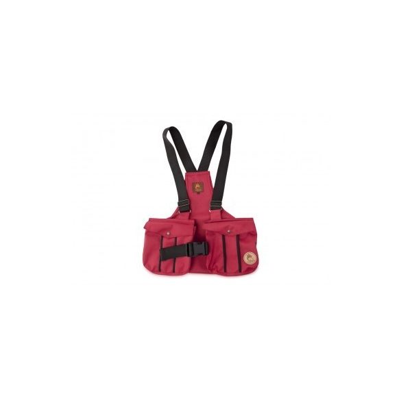 Firedog Dummytartó mellény Trainer M wine with plastic buckle