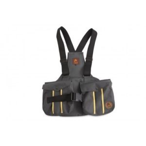 Firedog Dummytartó mellény Trainer S dark grey with plastic buckle