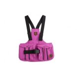 Firedog Dummytartó mellény Trainer S pink with plastic buckle