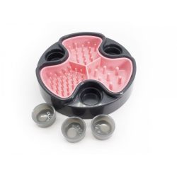 Eat Slow Live Longer Puzzle and Feed Rózsaszín