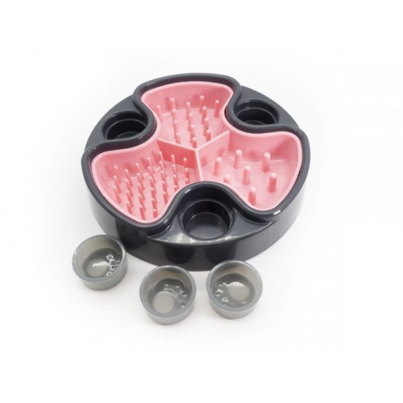 Eat Slow Live Longer Puzzle and Feed Piros