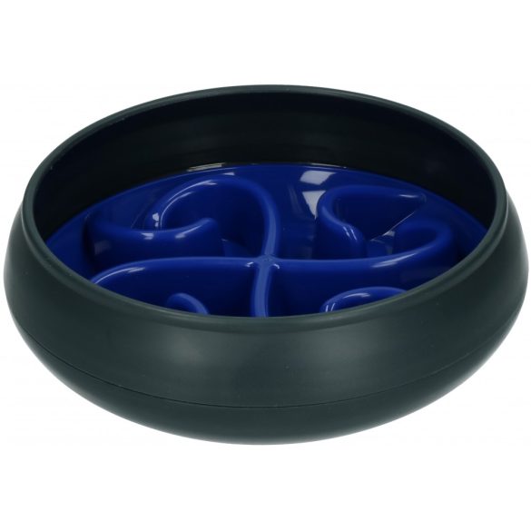 Eat Slow Live Longer Tumble Feeder Piros