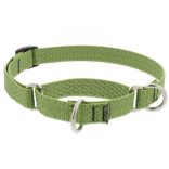 LUPINE Félfojtó nyakörv (ECO Charcoal 1,9 cm széles 36-51 cm)