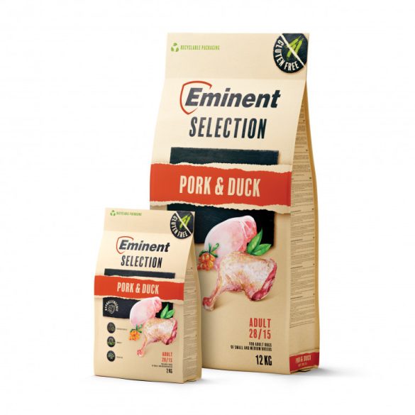 Eminent Selection Adult Pork & Duck 12 kg x 2