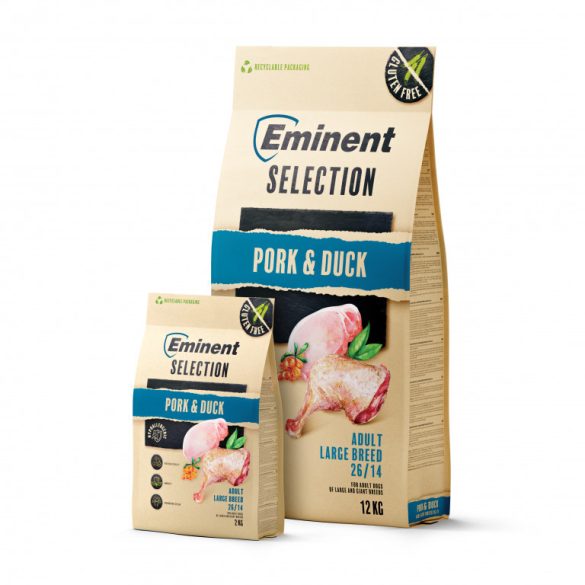Eminent Selection Adult Large Pork & Duck 12 kg x 2