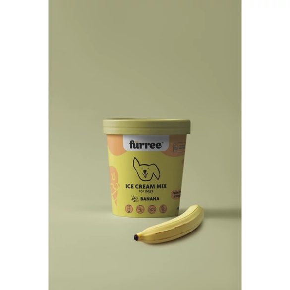 Fürree Természetes Fagyipor Kutyáknak Banán 60 g