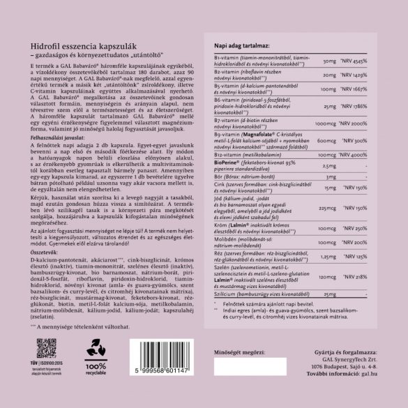 GAL Babaváró – 90 adagos utántöltő