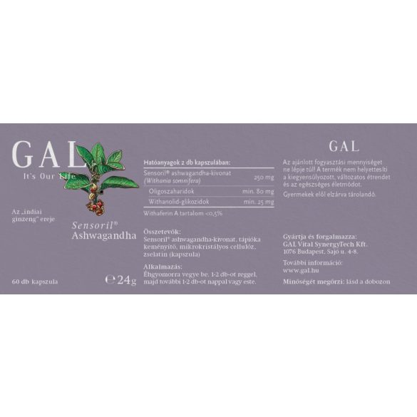 GAL Sensoril®Ashwagandha