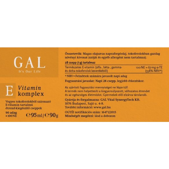 GAL E-vitamin-komplex