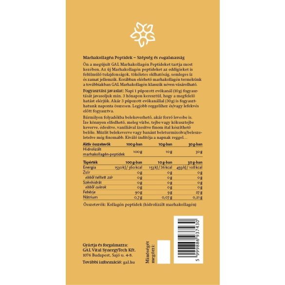GAL Marhakollagén Peptidek - Argentin