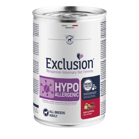 Exclusion Hypoallergenic Goat and Potato 400 g