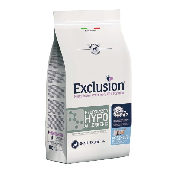 Exclusion Hydrolyzed Hypoallergenic Fish & Corn Starch Medium/Large 12 kg