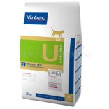 Virbac HPM Diet Cat Urology 3 Urinary WIB U3 3 kg