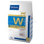 Virbac HPM Diet Cat Weight 1 Loss & Diabetes W1 3 kg