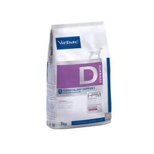 Virbac HPM Diet Dog Dermatology Support D1 3 kg