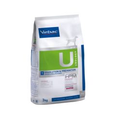 Virbac HPM Diet Dog Urology Dissolution & Prevention U1 3 kg