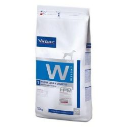 Virbac HPM Diet Dog Weight 1 Loss & Diabetes W1 12 kg