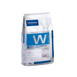 Virbac HPM Diet Dog Weight 1 Loss & Diabetes W1 3 kg