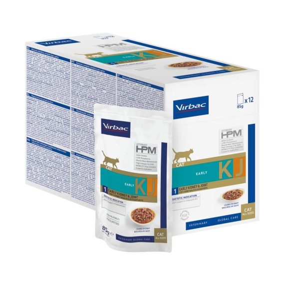 Virbac HPM Diet Cat Kidney & Joint 1 Early KJ1 12 x 85 g