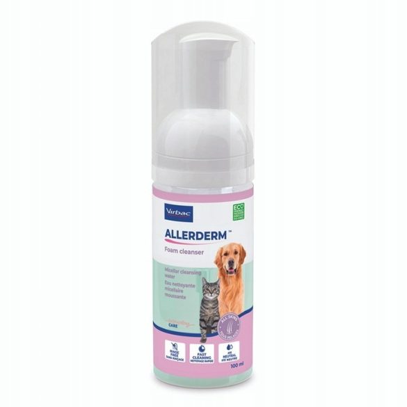 Virbac Allerderm Foam Cleanser 100 ml