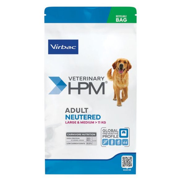 Virbac Adult Neutered Dog Large & Medium 16 kg