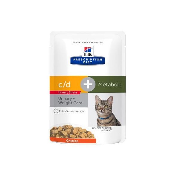 Hill's Feline C/D Stress + Metabolic 12x85g