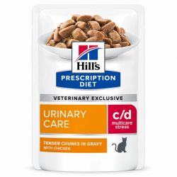 Hill's Feline C/D Urinary Stress Chicken 12x85 g