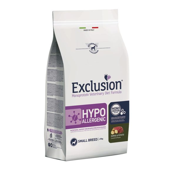 Exclusion Hypoallergenic Horse and Potato Small 2 kg