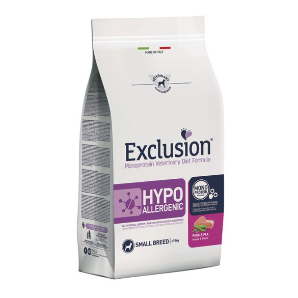 Exclusion Hypoallergenic Pork and Pea Small 2 kg