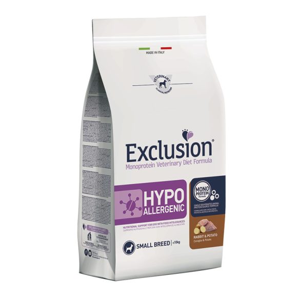 Exclusion Hypoallergenic Rabbit and Potato Small 2 kg