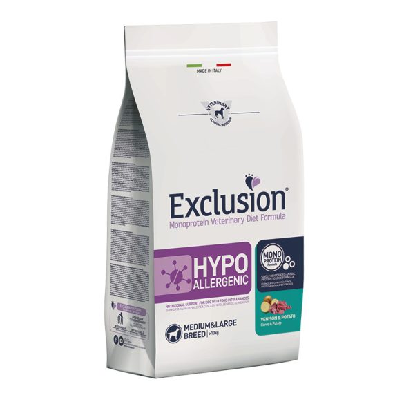 Exclusion Hypoallergenic Venison and Potato Medium & Large 2 kg