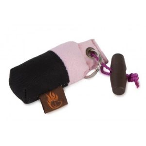 Firedog Mini dummy kulcstartó pink/black