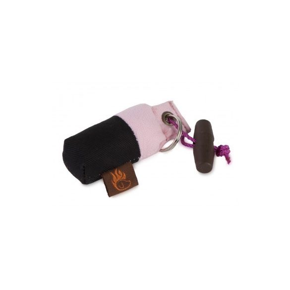 Firedog Mini dummy kulcstartó pink/black