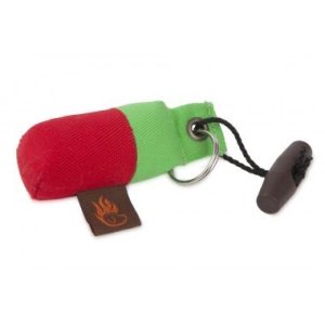 Firedog Mini dummy kulcstartó light green/red