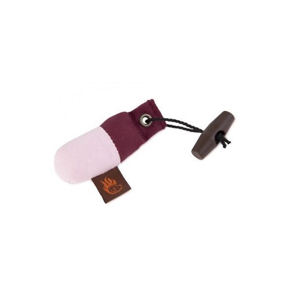 Firedog Mini dummy kulcstartó bordeaux/pink