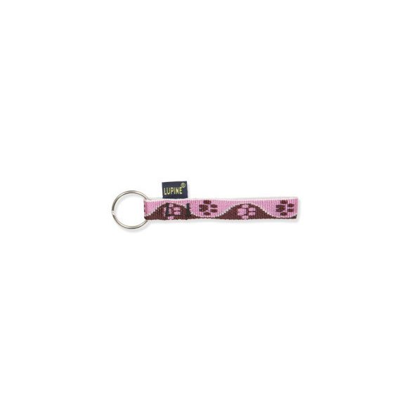 LUPINE kulcstartó (Tickled Pink 1,25 cm széles)