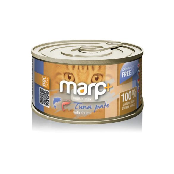 Marp CAT Holistic Plus - Nedves Tuna pate with shrimp 70 g - Tonhalpástétom garnélával 70 g