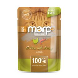   Marp CAT Holistic Plus - Nedves Chicken with shrimp in broth 55 g- Csirke garnélával levesben 55 g