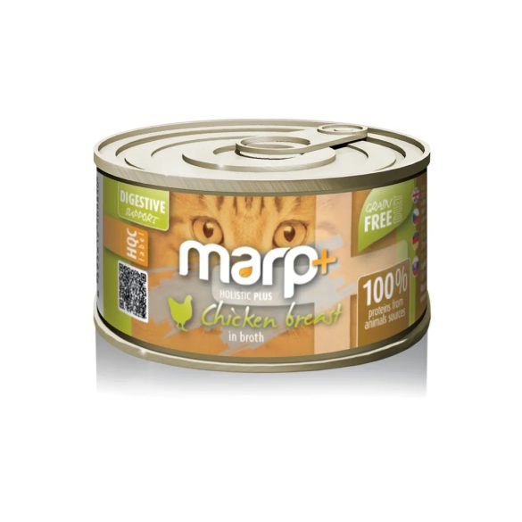 Marp CAT Holistic Plus - Nedves Chicken breast in broth 70 g - Csirkemell levesben 70g