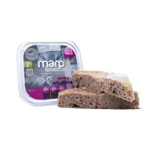 Marp Natural Plus Tray for Dogs – Turkey with Salmon - Pulyka-lazac alutálka 150g