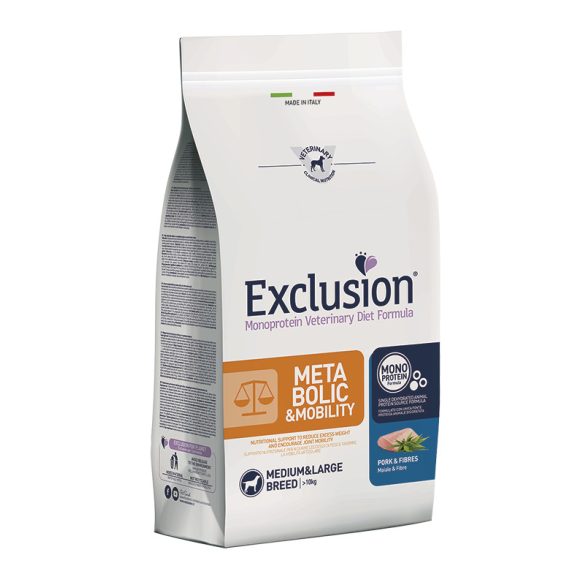 Exclusion Metabolic & Mobility Pork and Fibres Medium & Large 2 kg