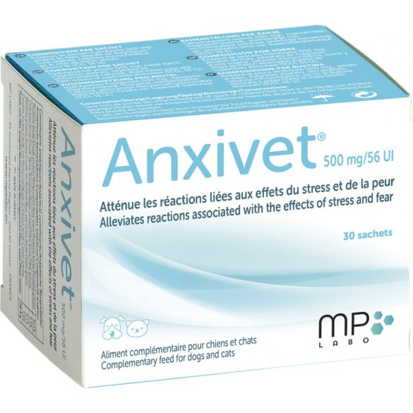 MP Labo Anxivet 500 mg Por 30 db