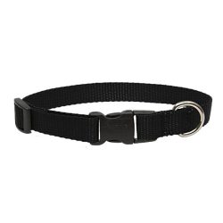 LUPINE nyakörv (Fekete nyakörv 1,9 cm széles 39-63 cm)