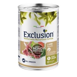   Exclusion Mediterraneo Monoprotein Formula Adult Lamb Konzerv 400 g