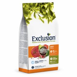   Exclusion Mediterraneo Monoprotein Formula Noble Grain Puppy Beef Small 2 kg