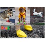 Pawz - Bio kutyacipő Tiny Fekete 12db